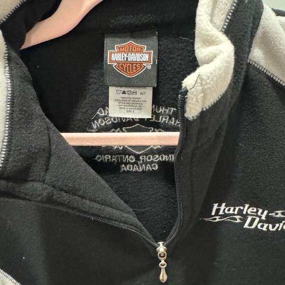 Harley Davidson fleece top - Picture 2 of 4